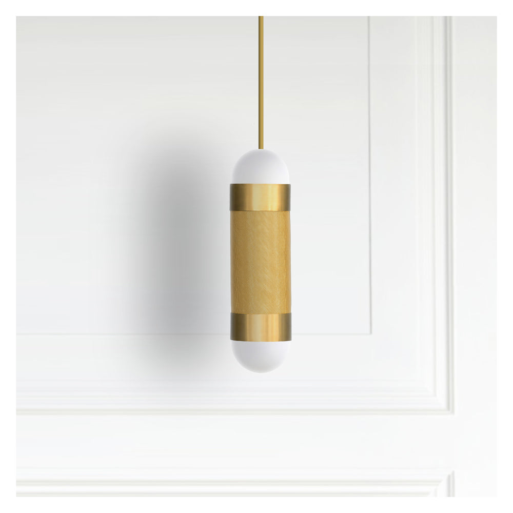 Arcform Lighting - Loom Pendant Light in Brushed Brass