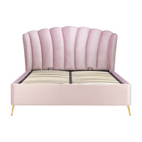 Olivia's Lucy Fabric Ottoman Bed in Pink