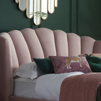 Olivia's Lucy Fabric Ottoman Bed in Pink