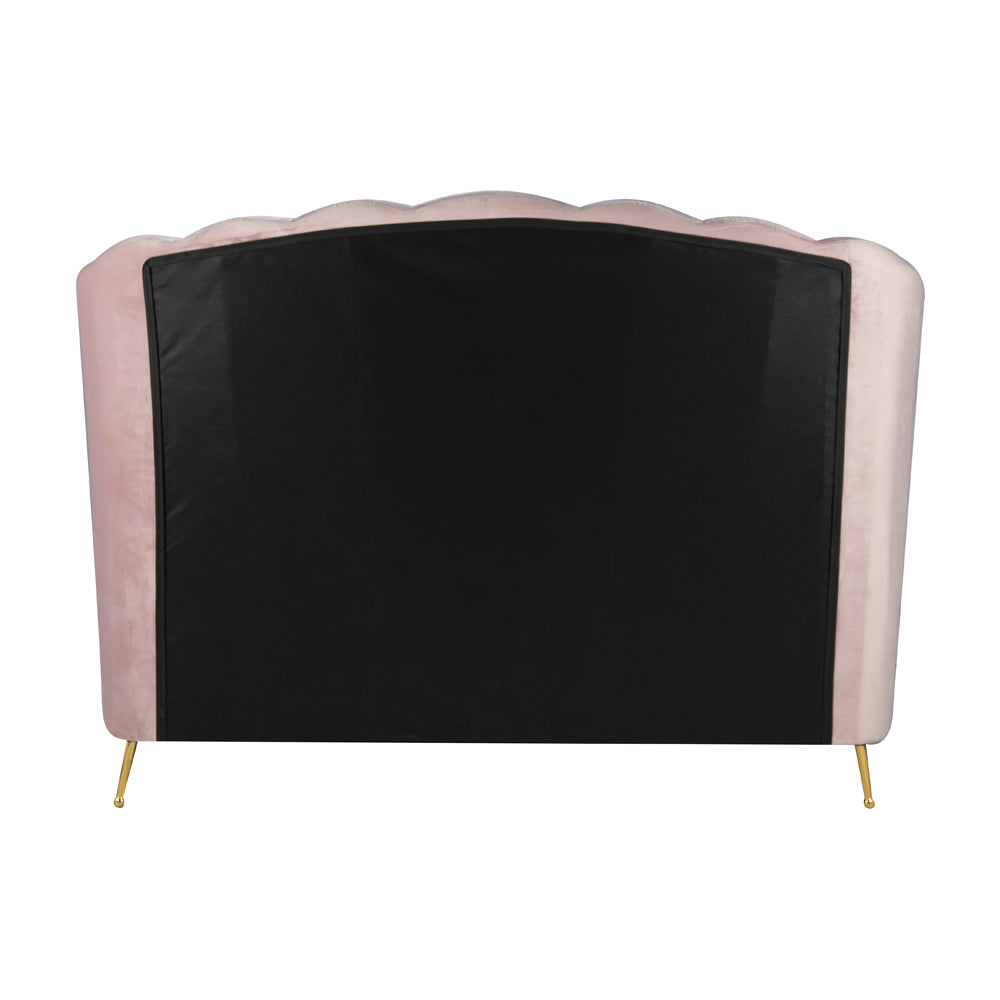 Olivia's Lucy Fabric Ottoman Bed in Pink