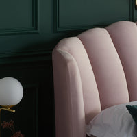 Olivia's Lucy Fabric Ottoman Bed in Pink