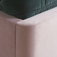 Olivia's Lucy Fabric Ottoman Bed in Pink