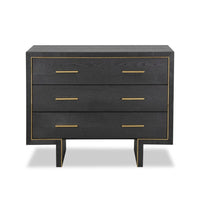 Liang & Eimil Tigur Chest of Drawers Black Ash Veneer