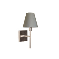 Elstead Lucerne 1 Light Wall Light Brushed Nickel