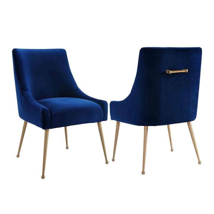 Cohen Dining Chair - Marine Blue LiangAndEimil 5