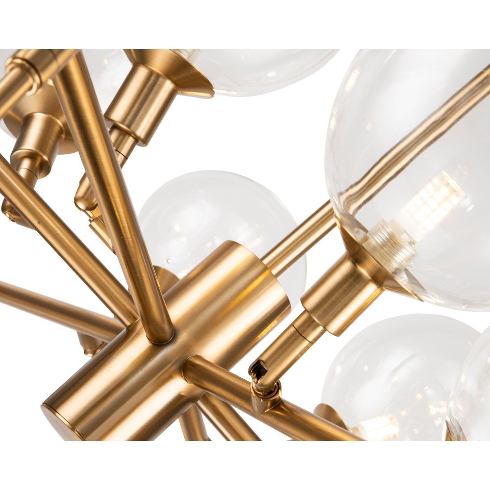 Baldwin Ceiling Lamp - Antique Brass LiangAndEimil 3