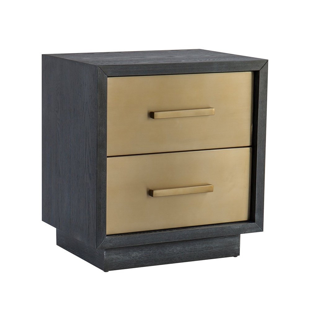  LiangAndEimilLarge-Liang & Eimil Camden Bedside Table Brushed Brass-Black 85 