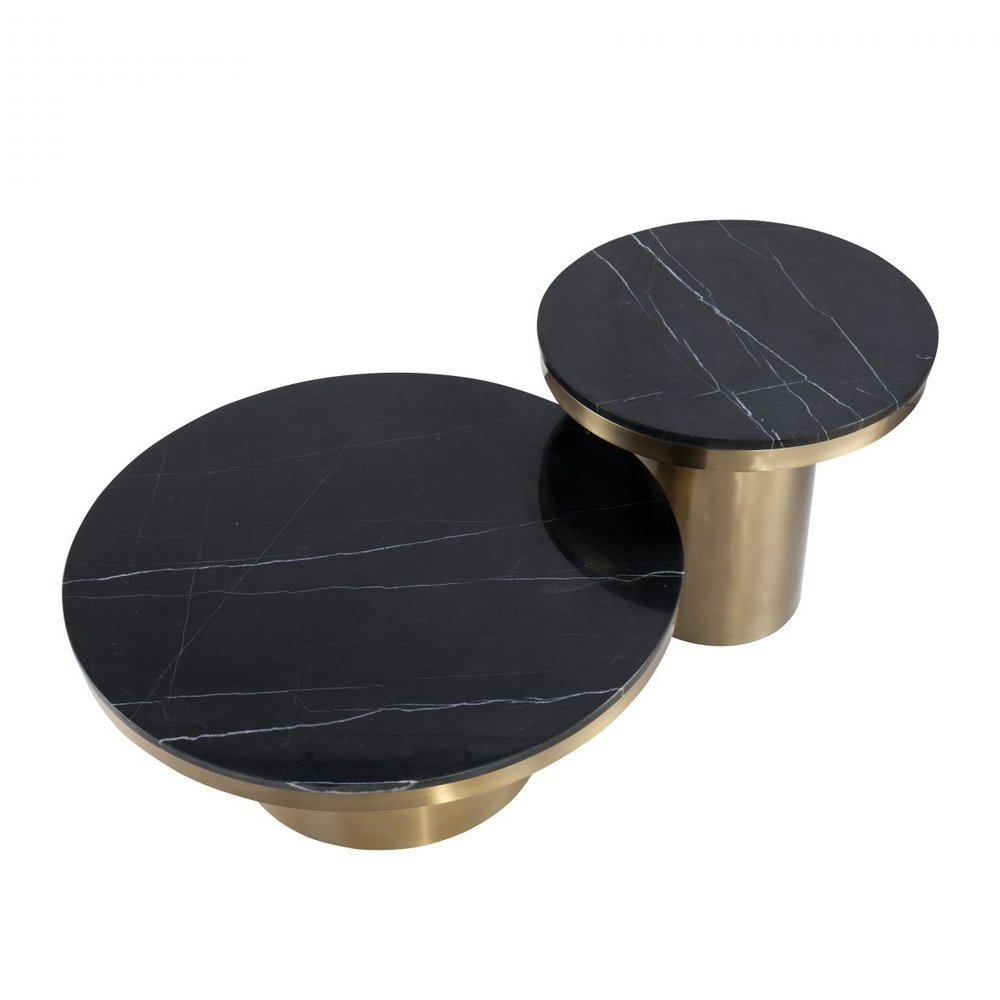  LiangAndEimilLarge-Liang & Eimil Camden Round Side Table-Gold 01 
