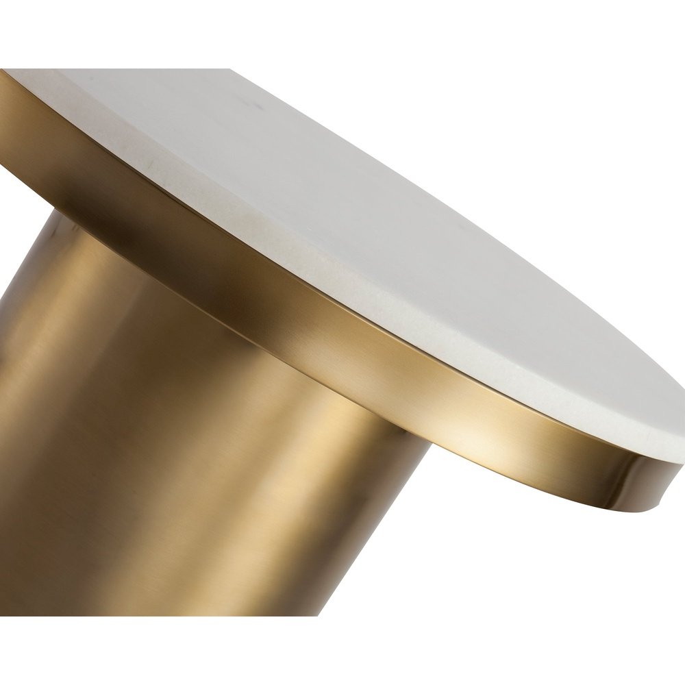  LiangAndEimilLarge-Liang & Eimil Camden Round Side Table Brushed Brass-Brass 29 