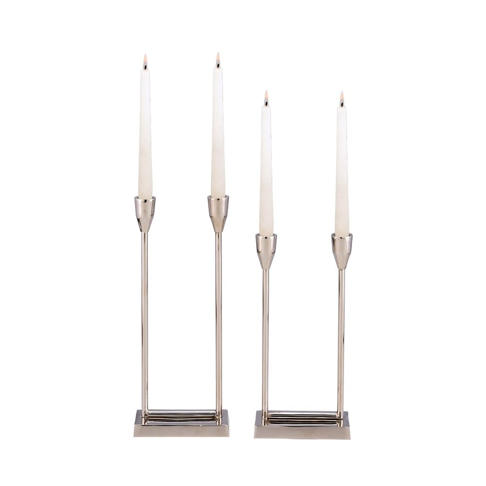  LiangAndEimil-Liang & Eimil Pico Candle Holder (a set of 2)-Silver 61 