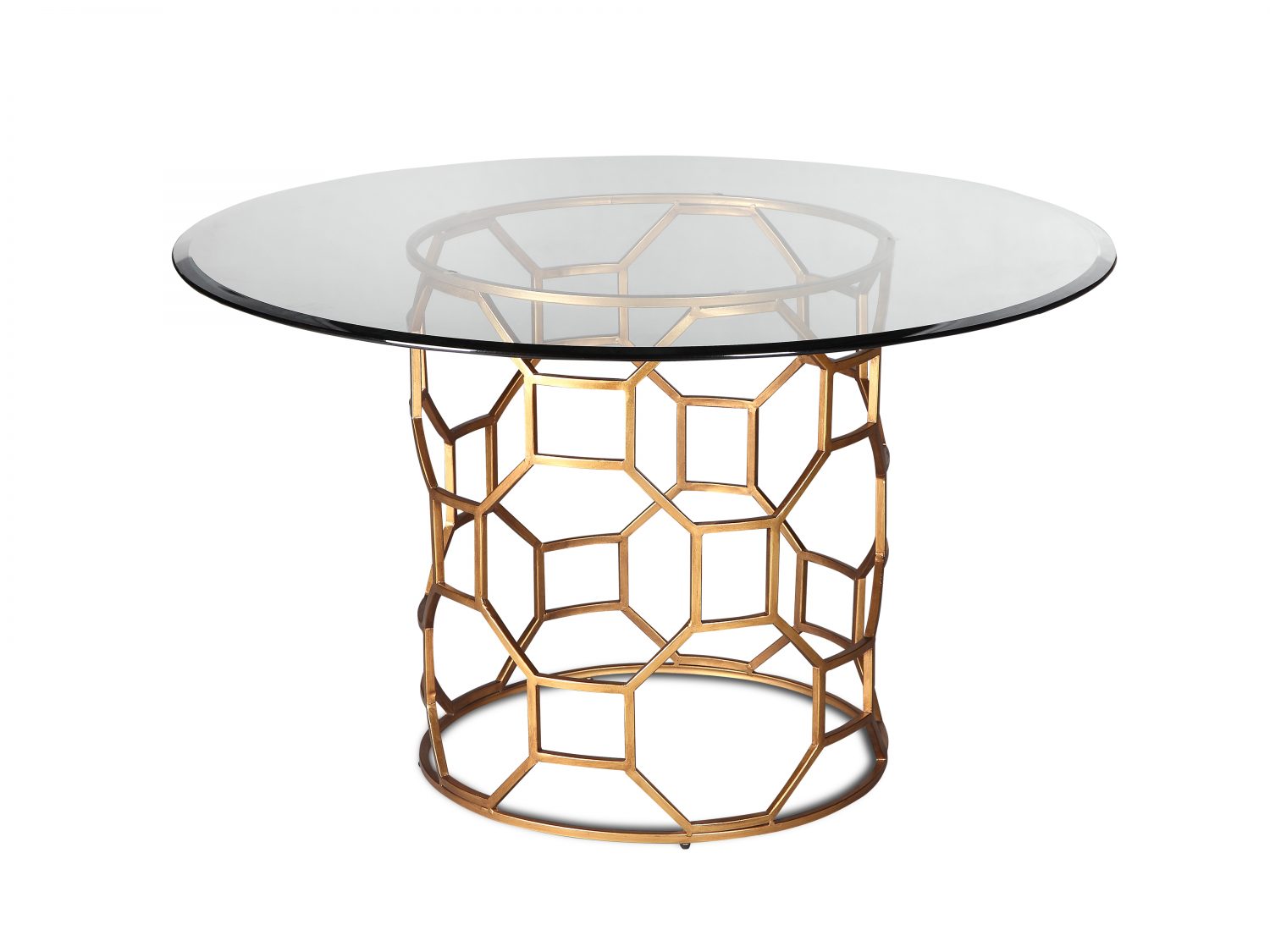 Olivia's-Liang & Eimil Central Dining Table Antique Gold | Outlet- 309 