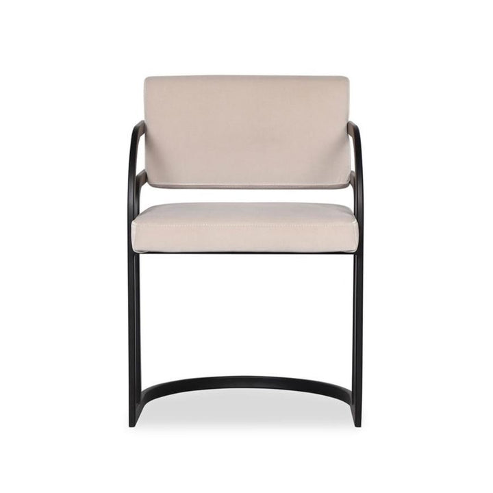 Dylan Dining Chair - Gainsborough Ash Grey Velvet LiangAndEimil 1
