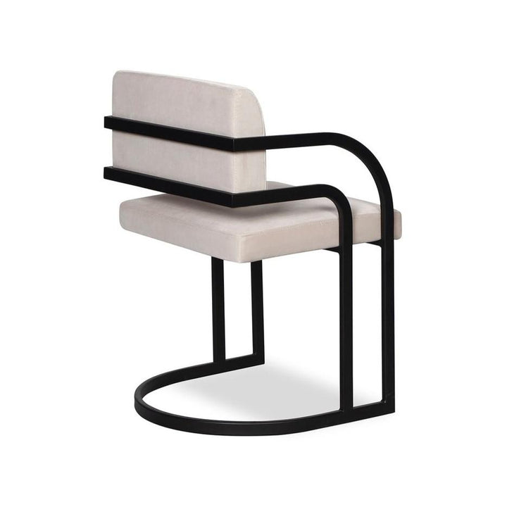 Dylan Dining Chair - Gainsborough Ash Grey Velvet LiangAndEimil 4