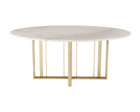 Liang & Eimil Fenty Dining Table Polished Brass