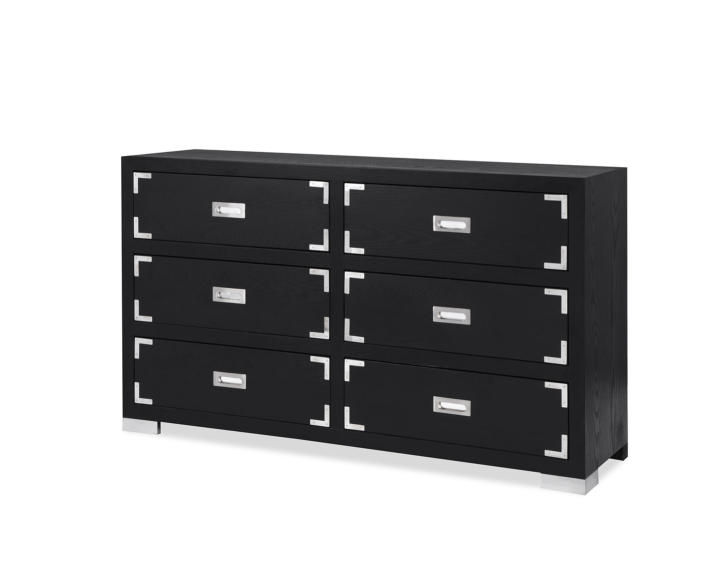 Liang & Eimil Genoa Chest of Drawers Stainless Steel Detail