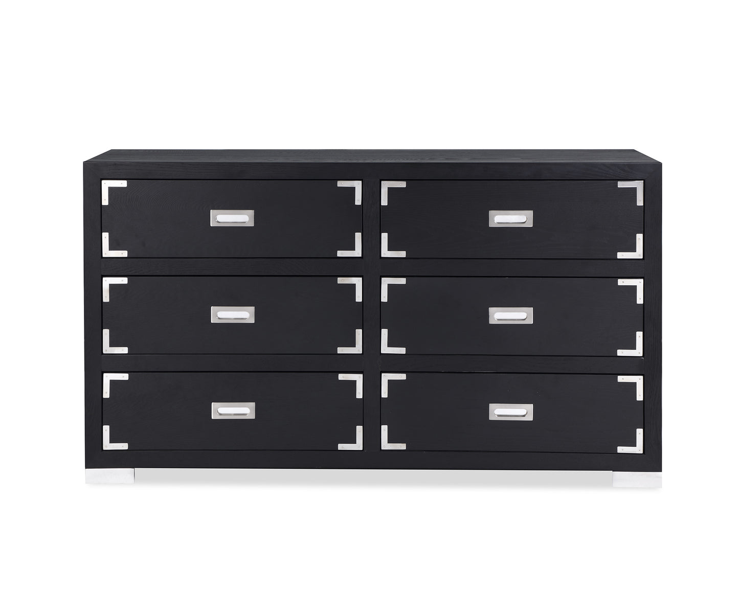 Liang & Eimil Genoa Chest of Drawers Stainless Steel Detail