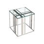 Liang & Eimil Lafayette Side Table Polished Stainless Steel