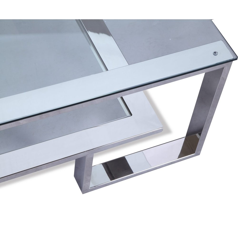 Liang & Eimil Mayfair Coffee Table Stainless Steel Frame