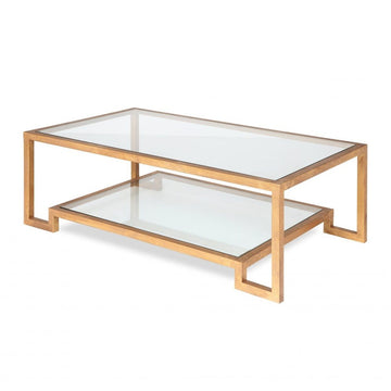 Liang & Eimil Ming Coffee Table Antique Gold Coated Steel Frame