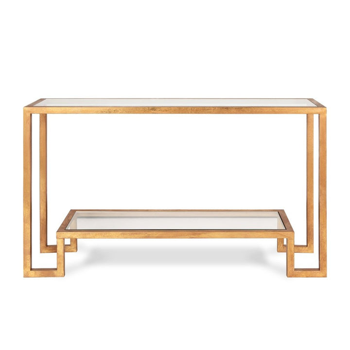 Ming Console Table - Antique Gold LiangAndEimil 1