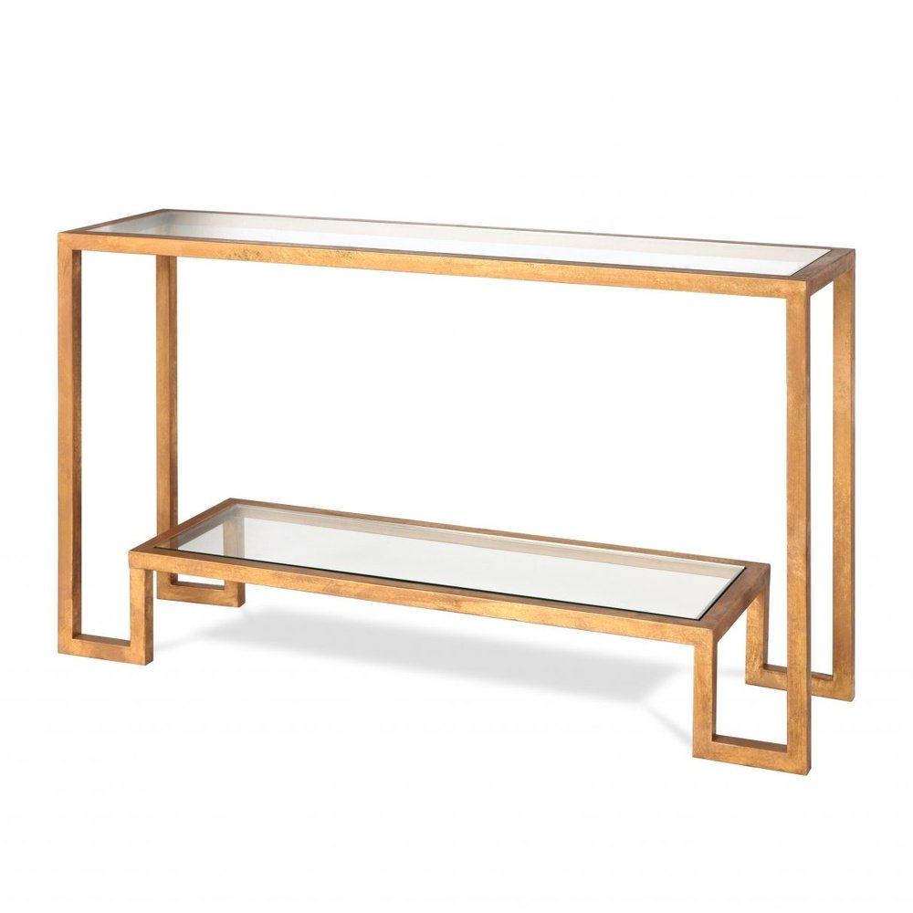 Ming Console Table - Antique Gold LiangAndEimil 2