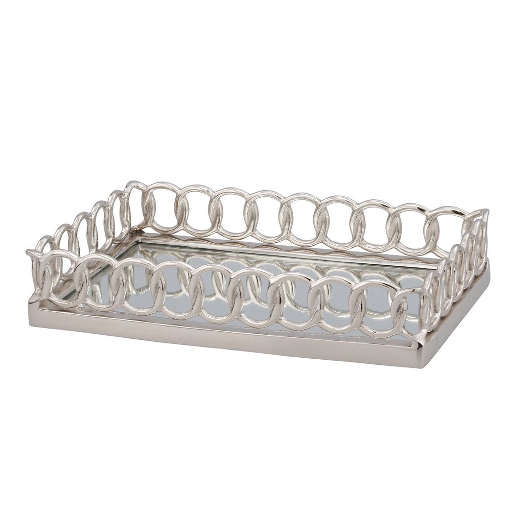  LiangAndEimil-Liang & Eimil Mirror Tray Nickel Gold-Gold 37 