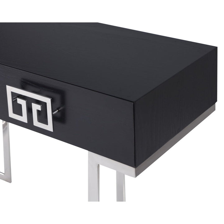Nobbu Dressing Table - Polished Stainless Steel LiangAndEimil 3
