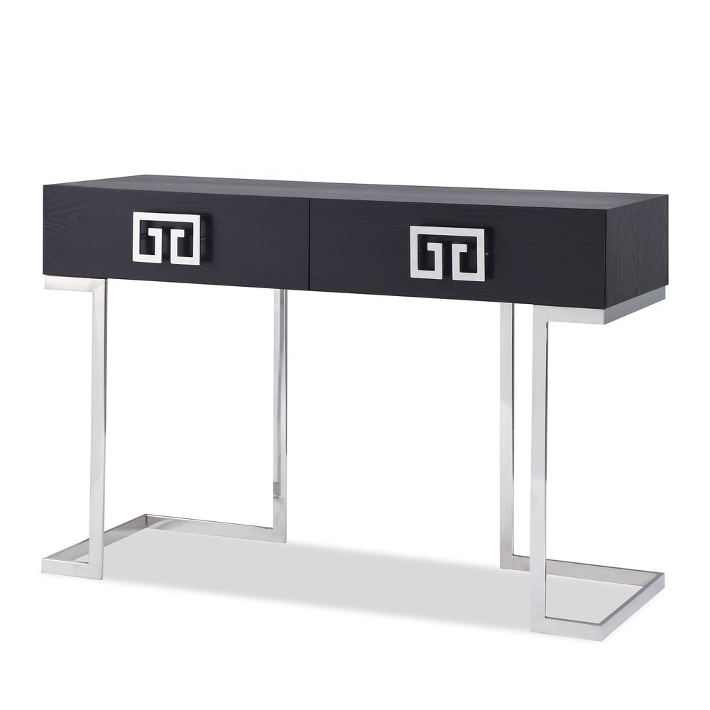 Nobbu Dressing Table - Polished Stainless Steel LiangAndEimil 2