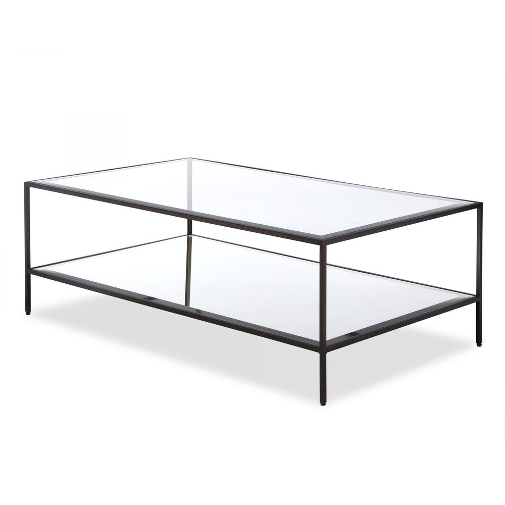  LiangAndEimil-Liang & Eimil Oliver Coffee Table Antique Bronze Coated Steel Frame-Bronze 73 