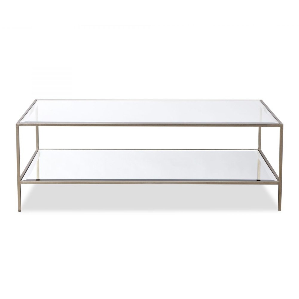 Liang & Eimil Oliver Coffee Table Antique Silver Coated Steel Frame