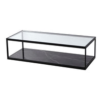 Liang & Eimil Tamon Coffee Table Rectangular Black Marble