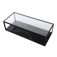 Liang & Eimil Tamon Coffee Table Rectangular Black Marble