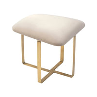 Liang & Eimil Tatel Stool Gainsborough Limestone Velvet