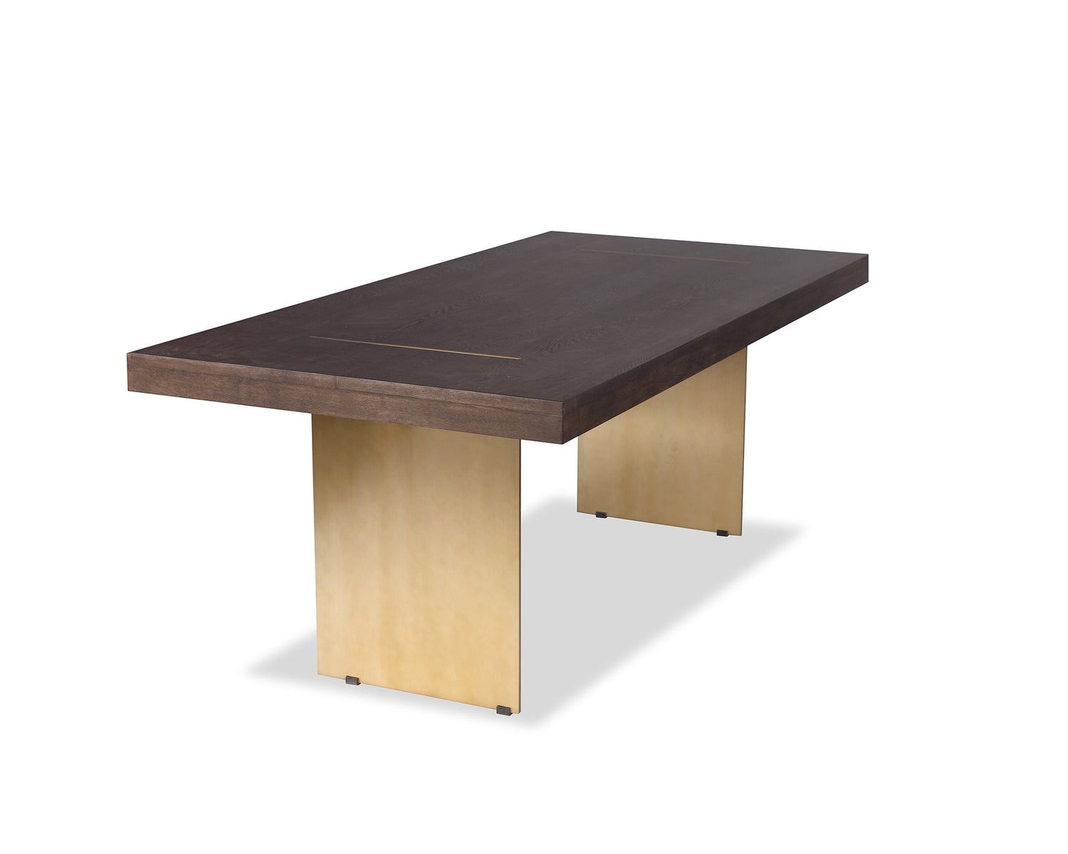  LiangAndEimil-Liang & Eimil Unma Dining Table Dark Brown- 81 