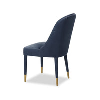 Liang & Eimil Viva Chair Gainsborough Cobalt Velvet