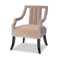 Liang & Eimil Wallace Chair Gainsborough Mink Velvet