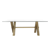 Liang & Eimil Zaha Dining Table Brushed Brass