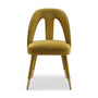 Liang & Eimil Pigalle Chair Kaster Mustard Velvet