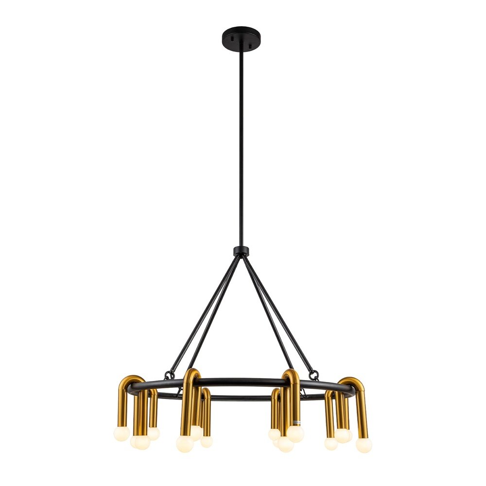 Melt 1 Pendant Lamp - Brushed Brass LiangAndEimil 3