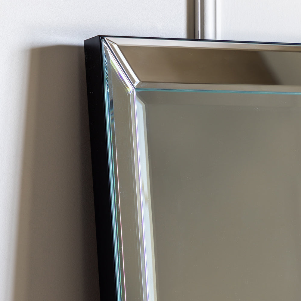 Gallery Interiors Luna Leaner Mirror in Chrome