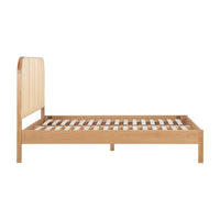 Olivia's Maggie Rattan Bed in Oak