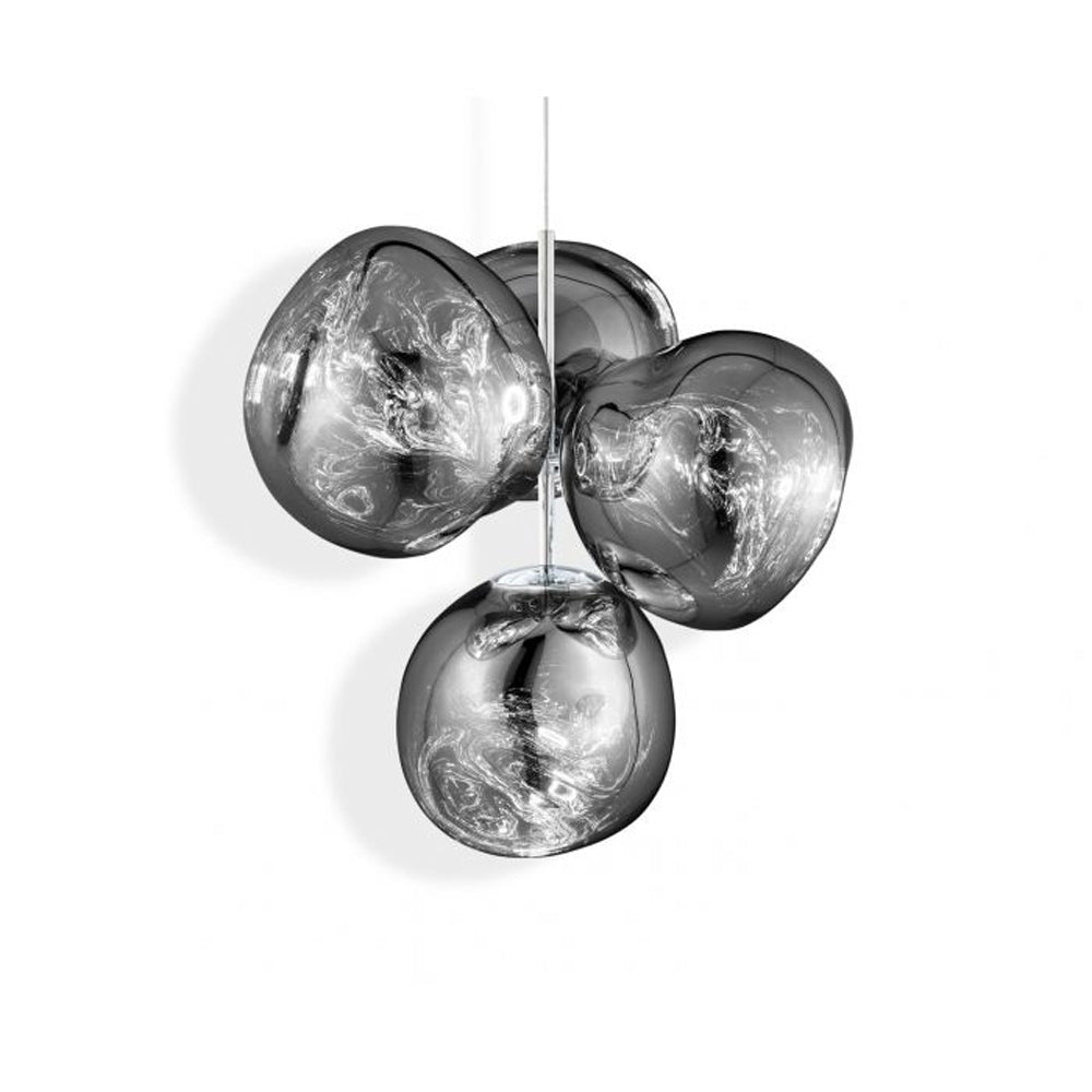 Melt Chandelier - Chrome Tom Dixon 2