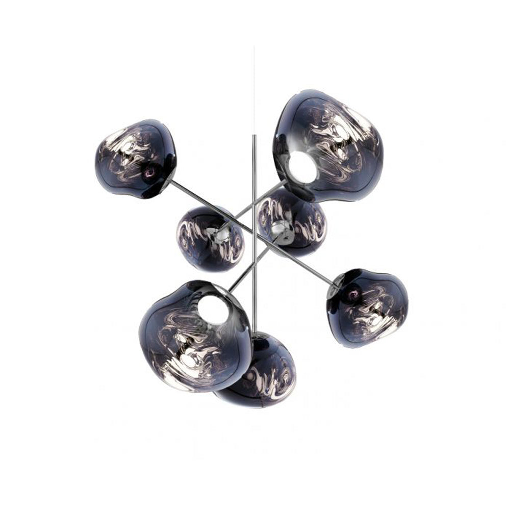 Tom Dixon Melt Chandelier in Smoke