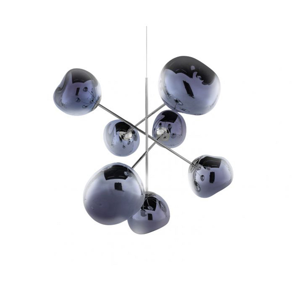 Tom Dixon Melt Chandelier in Smoke