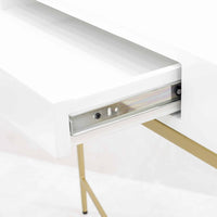 DI Designs Berkeley Console Table - White