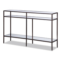 Liang & Eimil Oliver Console Table Antique Bronze Finish