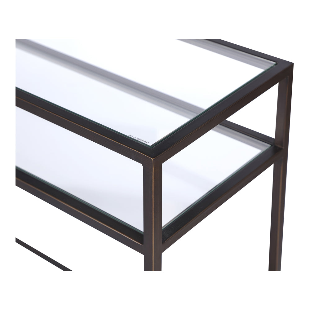 Oliver Console Table - Antique Bronze Finish – Olivia's