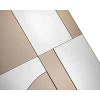 Liang & Eimil Cubist Grey & Bronze Rectangular Mirror