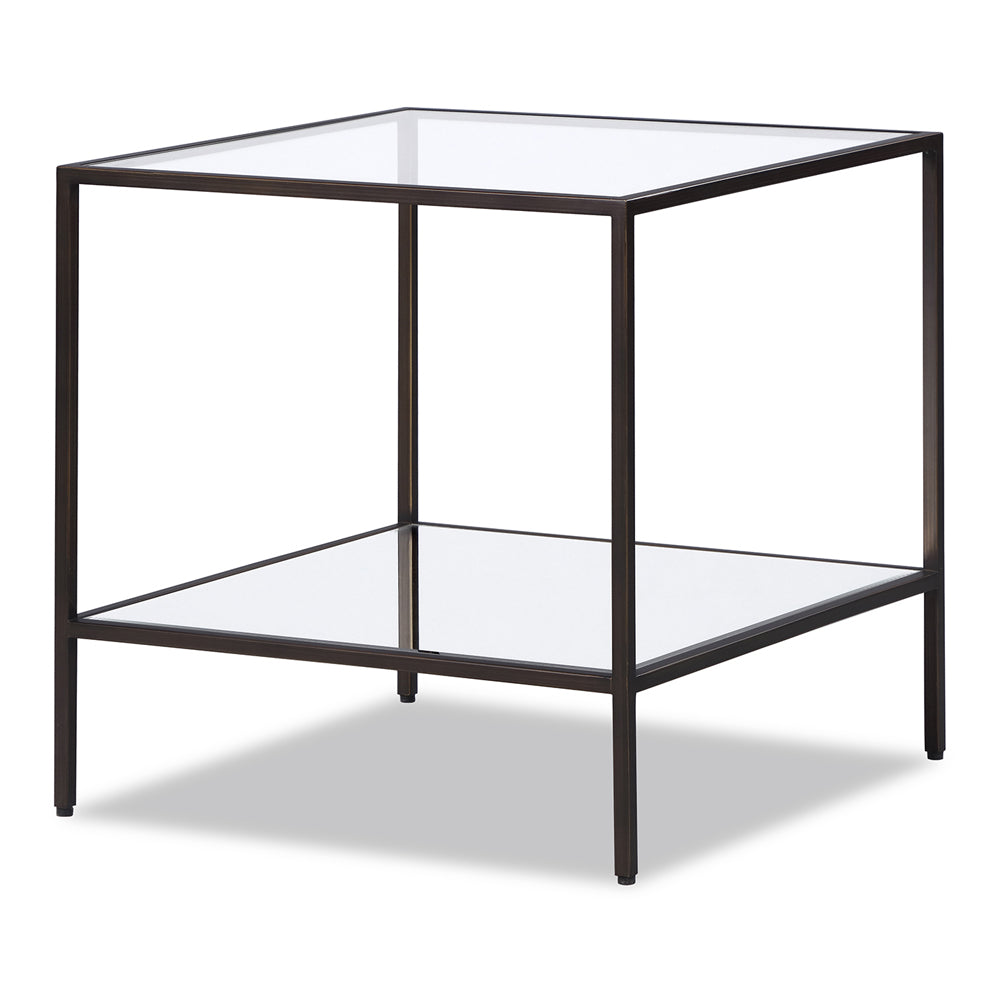 Oliver Side Table - Antique Bronze Finish LiangAndEimil 2