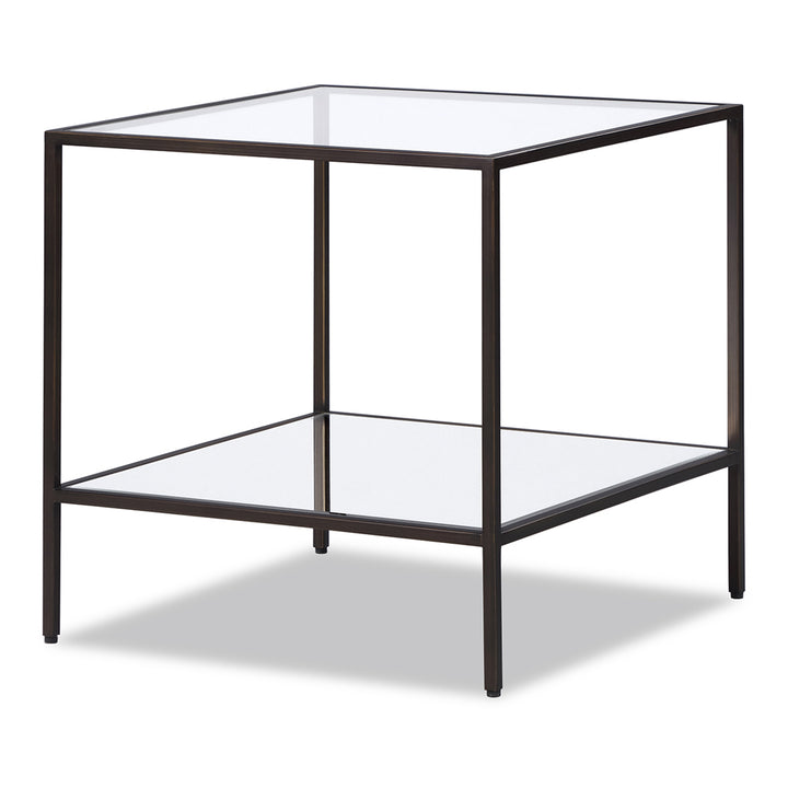 Oliver Side Table - Antique Bronze Finish LiangAndEimil 2